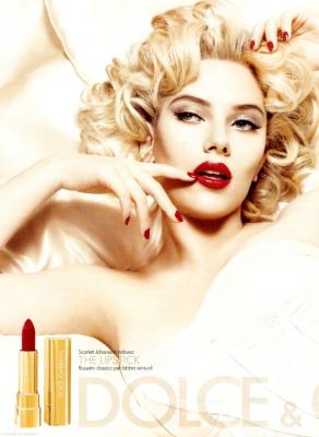 Scarlett Johansson Hot in Dolce & Gabbana Ads
